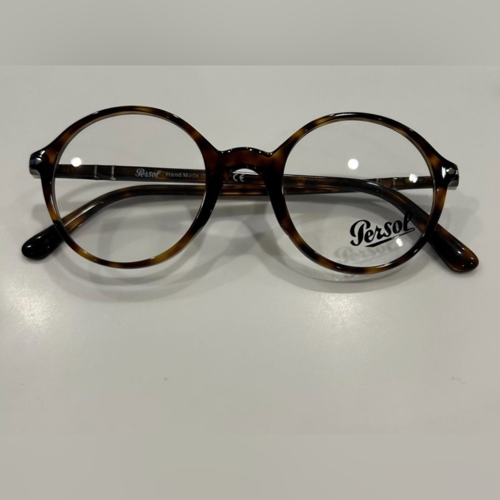 Persol Havana Unisex Glasses Frames